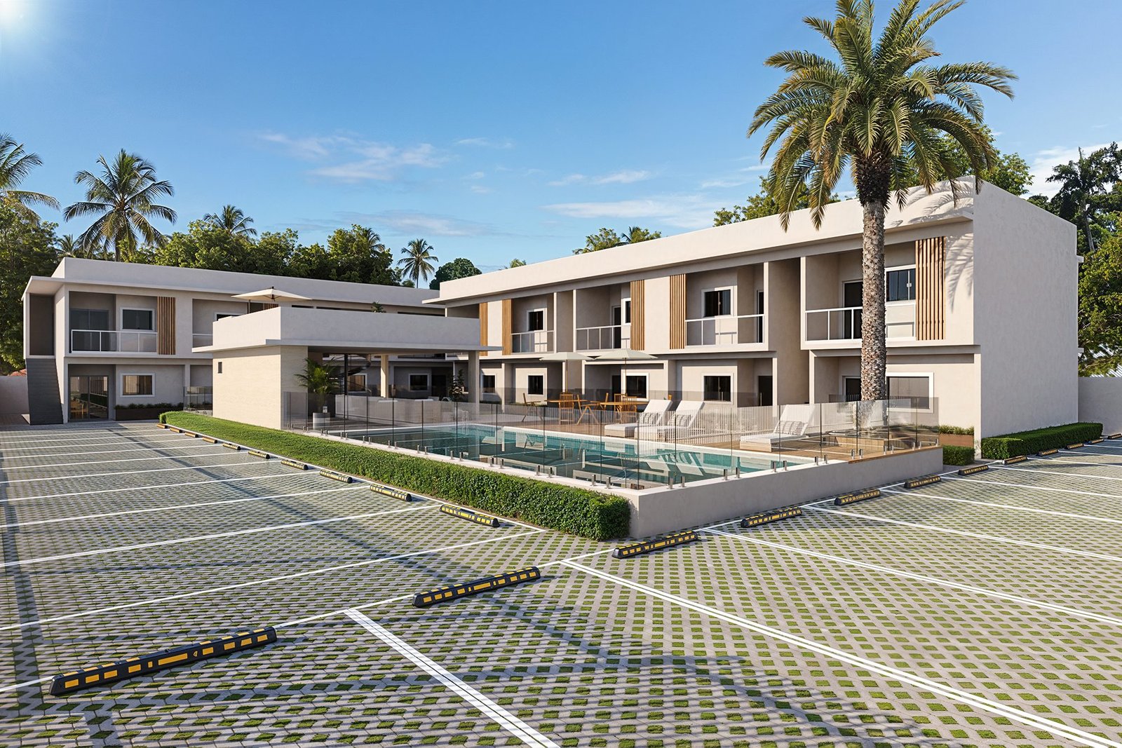 Fachada do Residencial Davinci Portofino