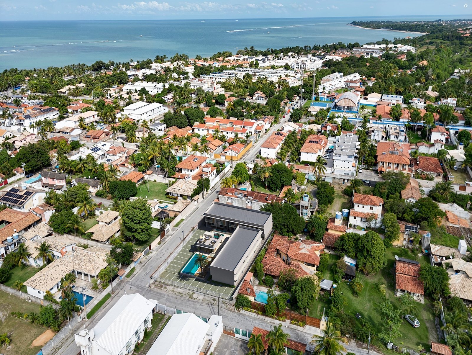 Vista aérea do Residencial Davinci Portofino