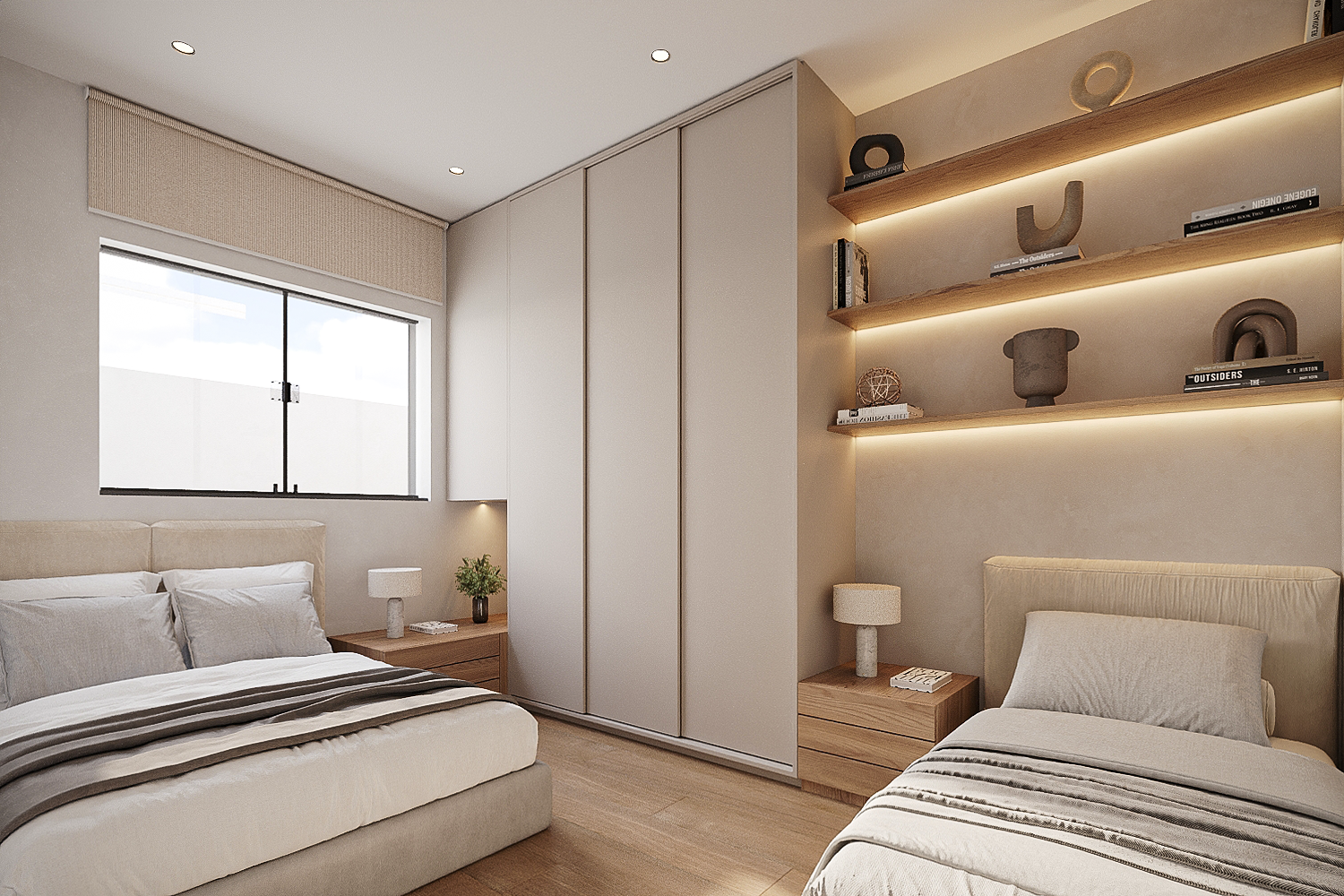 Quarto do apartamento